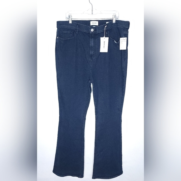 NWT Frame Le High Flare Leg Napoli High Rise Women's Plus Size 16 (34) - Picture 4 of 12